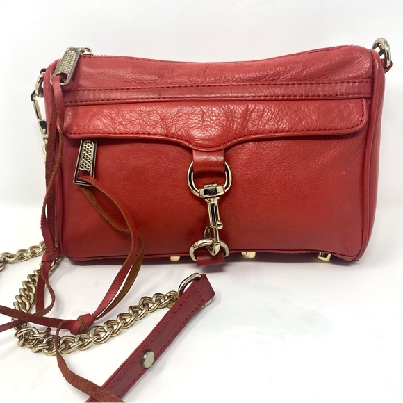 Rebecca Minkoff Handbags - Rebecca Minkoff Mini Mac Leather Crossbody Bag